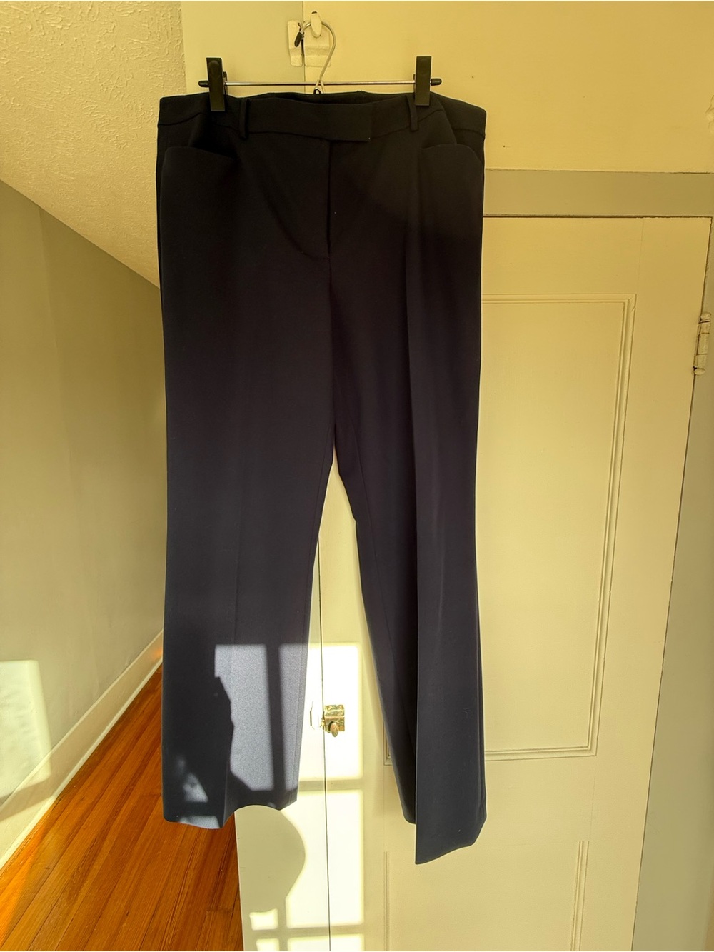 Tommy Hilfiger Classic Navy Blue Tailored Career Dress Pants Trousers - Size 14